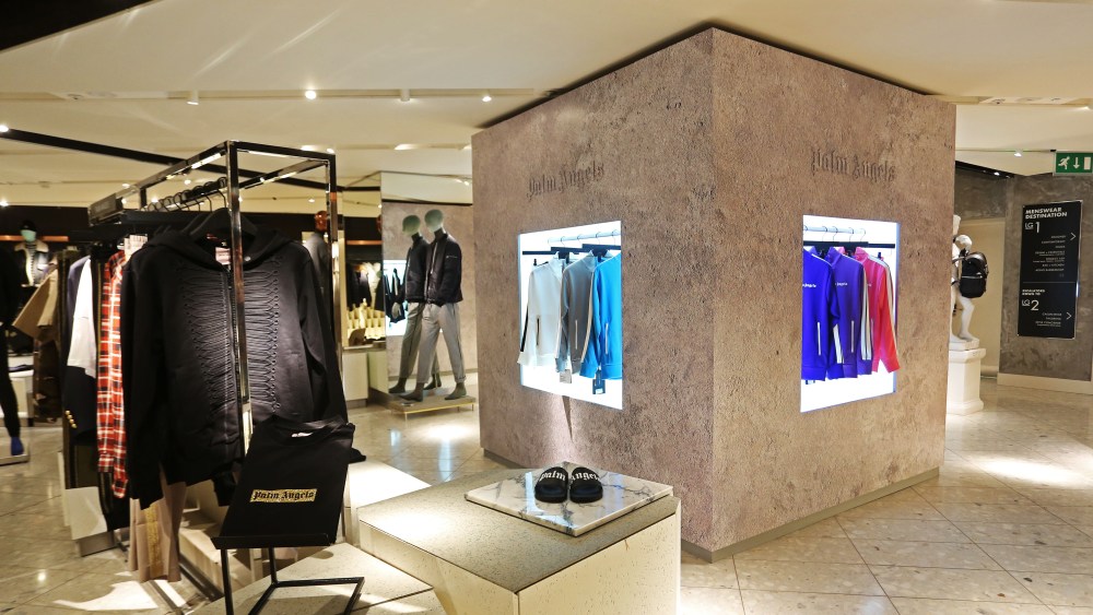 The Palm Angels pop-up at Harvey Nichols