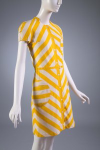 I.D. (Emmanuelle Khanh), dress, 1966, gift of Sandy Horvitz.
