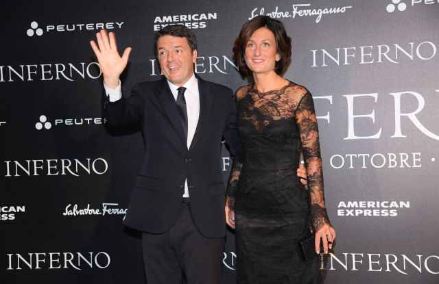 Matteo Renzi and wife Agnese