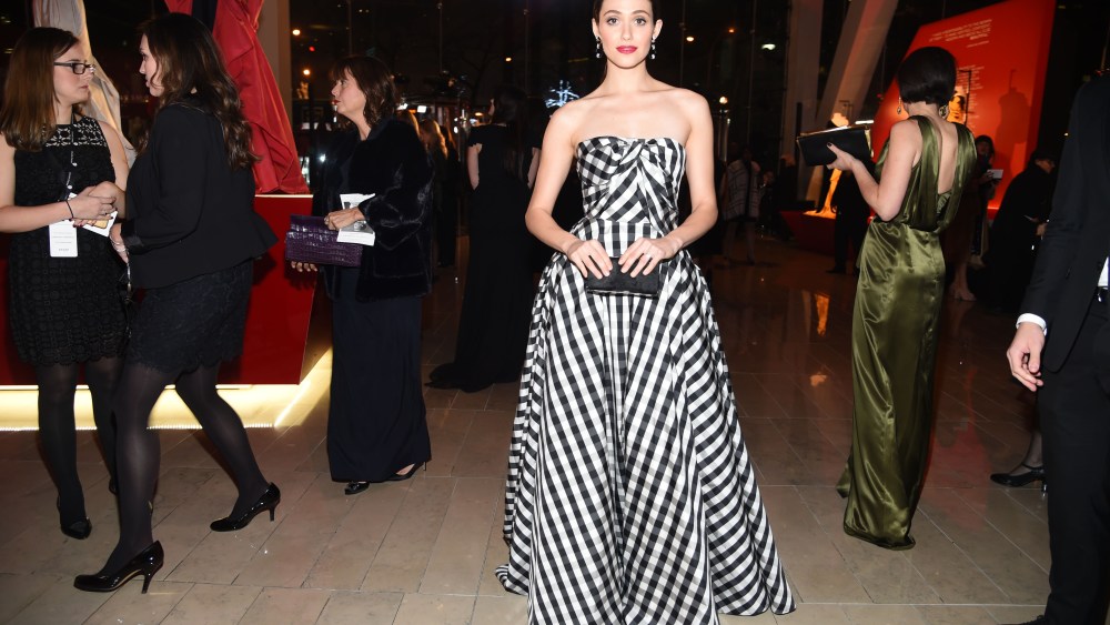 Emmy Rossum Lincoln Center's Fall Gala Honors Carolina Herrera