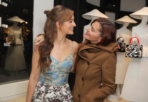 Ahna O'Reilly and Nikki Pennie Dior Lady Art Pop Up Boutique Opening