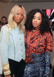 Adesuwa Aighewi with Kitty Cash Dior Lady Art Pop Up Boutique Opening