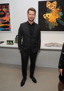 Glen Powell Dior Lady Art Pop Up Boutique Opening