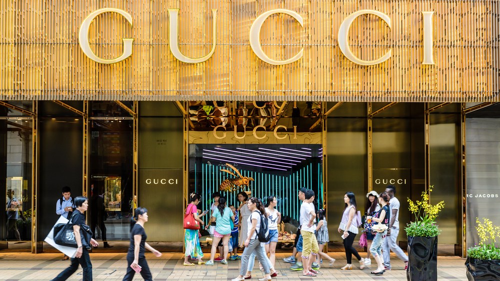 Gucci store.