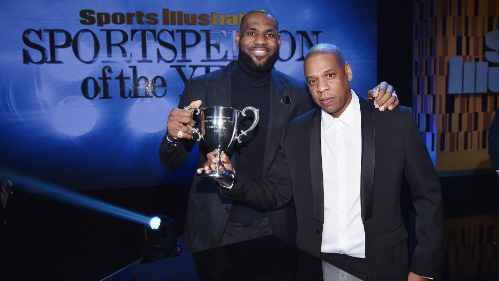LeBron James and Jay Z