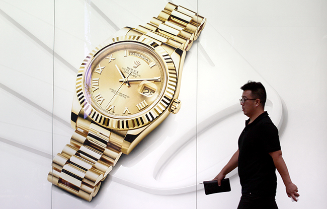 Swiss watch exports rise