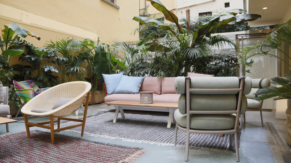 Patricia Urquiola Designs New Terrace for Luisa Via Roma