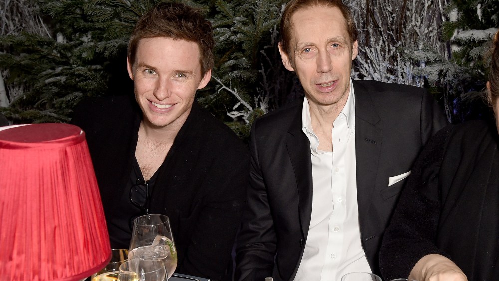 Eddie Redmayne and Nick Knight