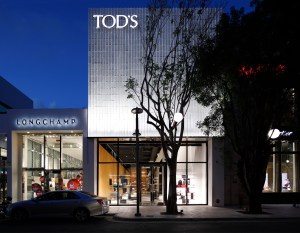 The Tod's store in Miami’s Design District.