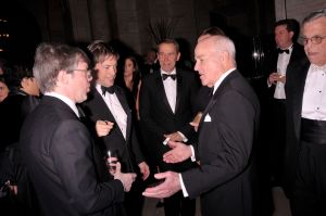 Nicolas Berggruen, Jeff Koons, Henry Kravis.