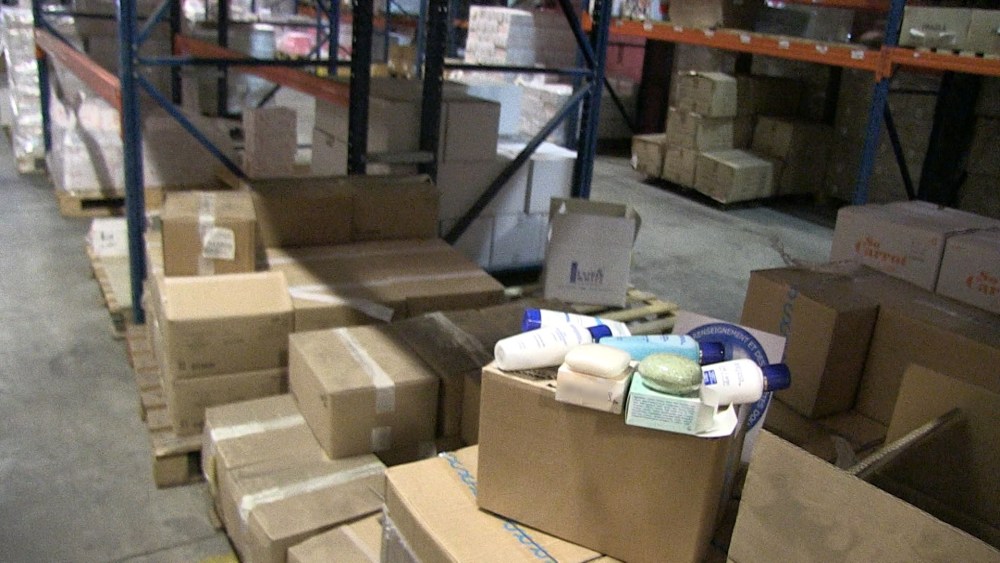 The illegal products knocked of pharmacy brands.