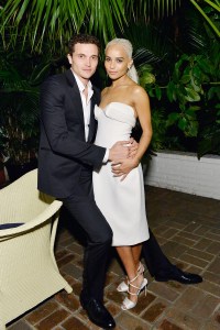 Karl Glusman and Zoe Kravitz ELLE's Annual Women In Television Celebration 2017
