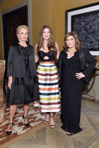 Carolina Herrera, Rochelle Gores Fredston and Jennifer Smith Hale