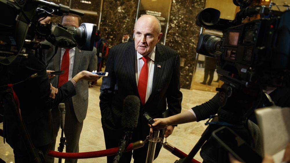 Trump Taps Rudy Giuliani to Chair Cyber Security Task Force