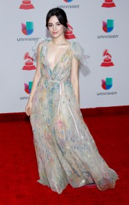 Lele Pons at the 18th Annual Latin Grammy Awards held at the MGM Grand Garden Arena on November 16, 2017 © JPA / AFF-USA.COM. 16 Nov 2017 Pictured: Camila Cabello. Photo credit: JPA / AFF-USA.com / MEGA TheMegaAgency.com +1 888 505 6342 (Mega Agency TagID: MEGA118846_030.jpg) [Photo via Mega Agency]