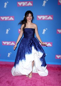 2018 MTV Video Music Awards held at the Radio City Music Hall in New York. 20 Aug 2018 Pictured: Camila Cabello. Photo credit: Lumeimages / MEGA TheMegaAgency.com +1 888 505 6342 (Mega Agency TagID: MEGA265411_012.jpg) [Photo via Mega Agency]