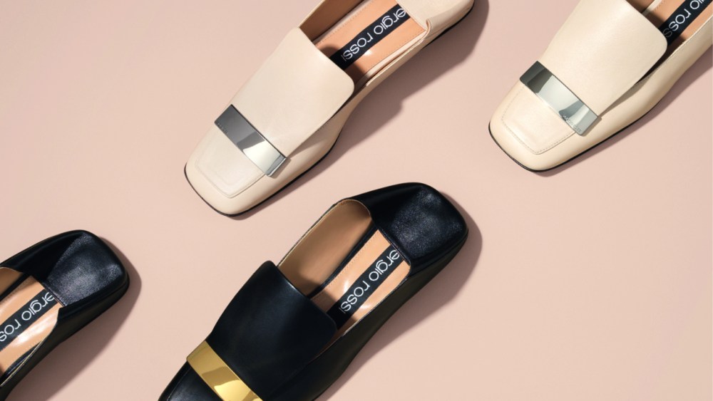 An image from the Sergio Rossi ad campaign for Spring 2017