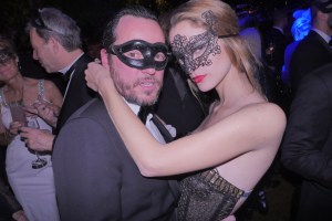 Alexandre de Betak and Sofia Sanchez de Betak Dior Masked Ball Fashion Week Haute Couture Spring 2017