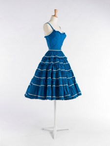 An item from Dalida’s wardrobe on exhibition at Palais Galleria