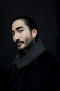 Backstage at Giorgio Armani Men's Fall 2017