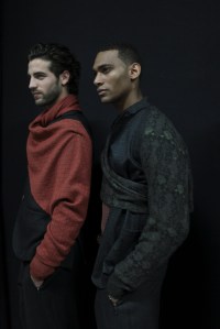 Backstage at Giorgio Armani Men's Fall 2017