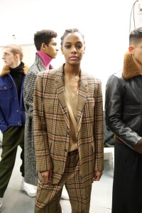 Backstage at AMI Alexandre Mattiussi Men's Fall 2017