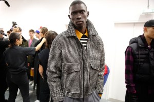 Backstage at AMI Alexandre Mattiussi Men's Fall 2017