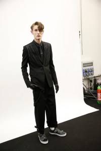 Backstage at Dior Homme Men's Fall 2017