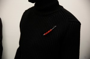 Backstage at Dior Homme Men's Fall 2017