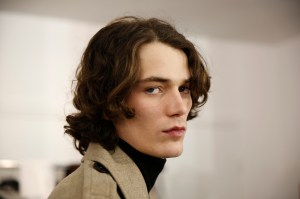 Backstage at Hermès Men's Fall 2017