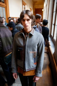 Backstage at Kolor Men's Fall 2017