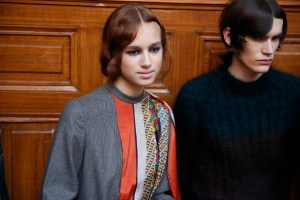 Backstage at Kolor Men's Fall 2017