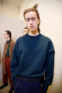 Backstage at Lemaire Men's Fall 2017