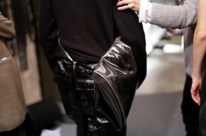 Backstage at Rick Owens Men's Fall 2017