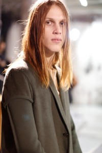 Backstage at Rick Owens Men's Fall 2017
