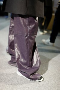 Backstage at Rick Owens Men's Fall 2017