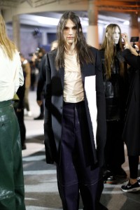 Backstage at Rick Owens Men's Fall 2017