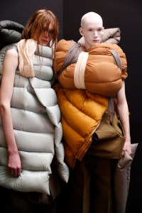 Backstage at Rick Owens Men's Fall 2017