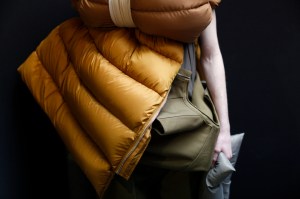 Backstage at Rick Owens Men's Fall 2017