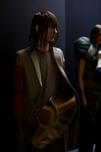 Backstage at Rick Owens Men's Fall 2017