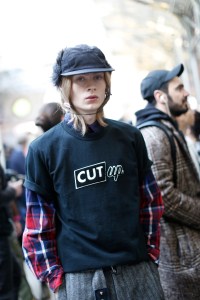 Backstage at Sacai Men's Fall 2017
