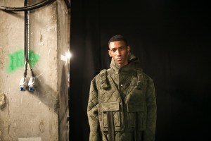 Backstage at Craig Green Men's Fall 2017