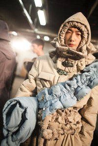 Backstage at Craig Green Men's Fall 2017