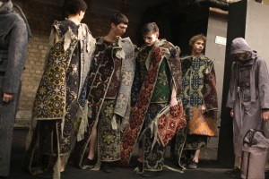 Backstage at Craig Green Men's Fall 2017