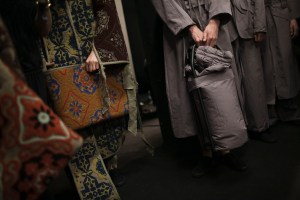 Backstage at Craig Green Men's Fall 2017