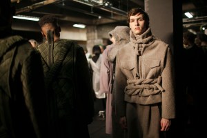 Backstage at Craig Green Men's Fall 2017