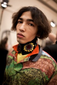 Backstage at J.W. Anderson Men's Fall 2017