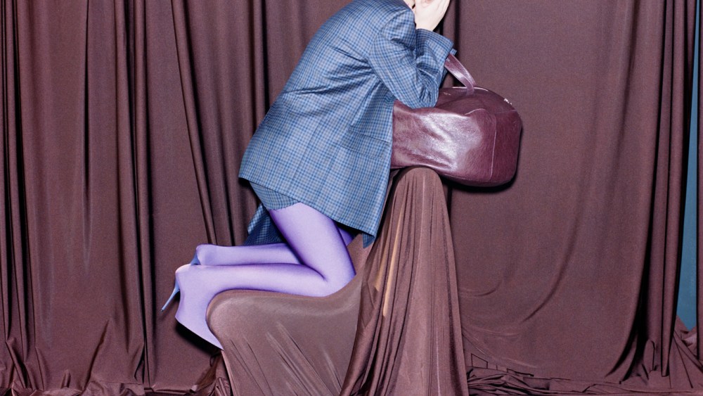 A visual from Balenciaga's new spring ad campaign.