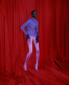 A visual from Balenciaga's new spring ad campaign.