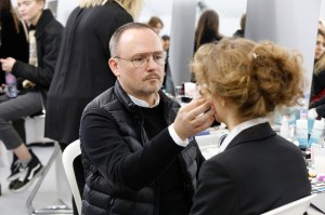 Backstage at Christian Dior Couture Spring 2017